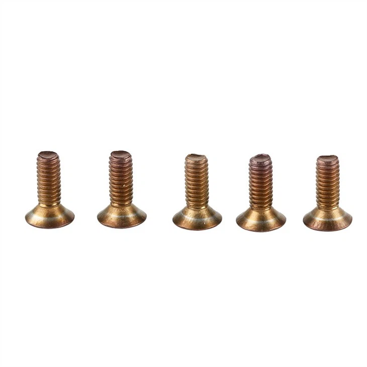 Countersunk head small phillips screw